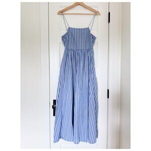 Apiece Apart Evora Sundress in French Blue Stripe
